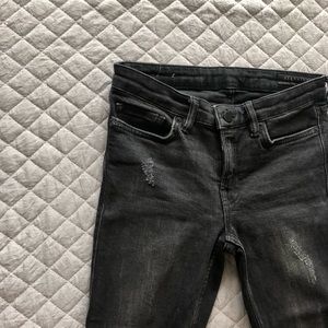 NEW All Saints Mast Twisted Skinny Jeans